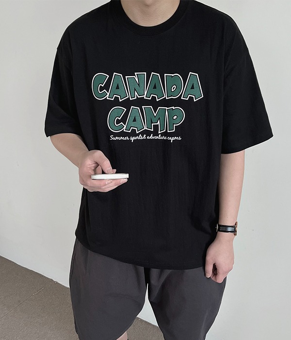 캐나다 캠프 반팔 티셔츠테이크잇